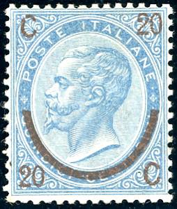 1865 - 20 cent. su 15 cent. Ferro di ... 