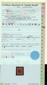 1893 - 20 cent. rosso bruno e ... 