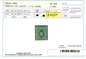 1879/97 - Piccolo insieme di ... 