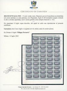 1923 - Manzoni, serie completa ... 