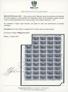 1923 - Manzoni, serie completa ... 