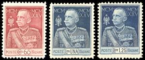 1925/26 - Giubileo, dent. 11, serie completa ... 