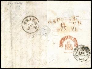 1860 - 2 grana carminio vivo, III ... 