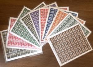 1937 - Uomini illustri, serie completa ... 