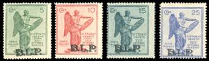 1922 - Vittoria, soprastampati BLP, serie ... 