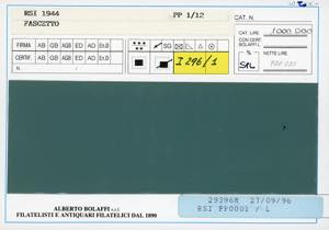 PACCHI POSTALI 1944 - ... 