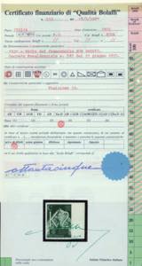 1955 - 25 lire K2, prova su carta ... 