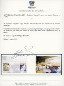 2019 - Foglietto Maccari, nuovo, ... 