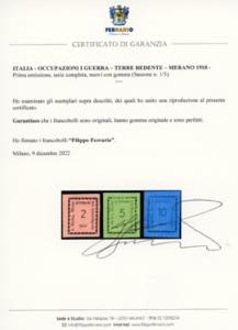 MERANO 1818 - I emissione, serie ... 