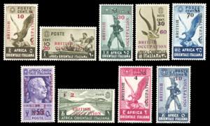 OCCUPAZIONE BRITANNICA AFRICA ORIENTALE 1941 ... 