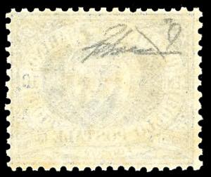 1877 - 10 cent. oltremare Stemma ... 