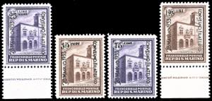 1933 - Soprastampati Convegno Filatelico, ... 