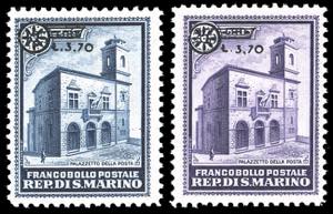1934 - Palazzetto soprastampati, serie ... 