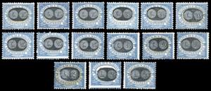 1931 - Mascherine, serie completa (32/46), ... 