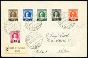 1939 - Provvisoria, serie completa (35/40), ... 