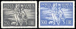 POSTA AEREA 1948 - Tobia, serie completa ... 