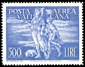 POSTA AEREA 1948 - 500 lire Tobia (17), ... 
