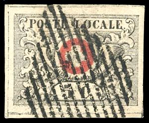 SVIZZERA CANTONALI GINEVRA 1850 - 5 cent. ... 