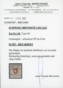 SVIZZERA POSTE FEDERALI 1850 - 2 ... 