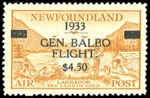 NEWFOUNDLAND AIRMAIL-BRITISH COLONIES 1933 - ... 