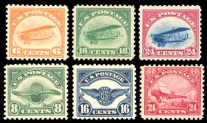 STATI UNITI POSTA AEREA 1918/1923 - Jenny e ... 