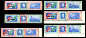 REGNO DITALIA POSTA AEREA 1933 - Trittici ... 