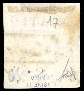 1859 - 40 cent. vermiglio, II ... 