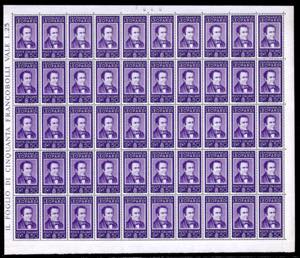 1937 - Uomini illustri, serie ... 