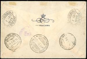 1933 - 5,25 + 44,75 lire Trittico ... 