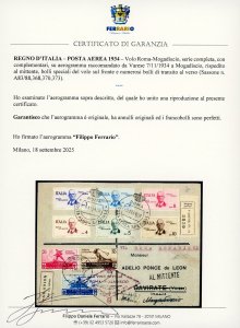 1934 - Volo Roma-Mogadiscio, serie ... 