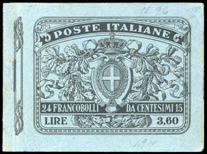1911 - 15 cent. Michetti, libretto completo ... 