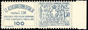 1926 - 1,50 lire Assicurazioni dItalia (9), ... 