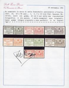 1936 - Istituto Assicurazioni, ... 