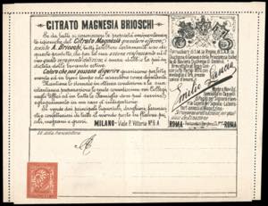 FRANCALETTERE 1887 - 1 cent. su 2 cent. (1), ... 