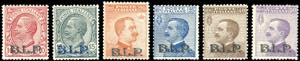 1922/23 - Soprastampati BLP, II tipo, ... 