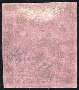 1853 - 9 cent. violetto grigio, ... 