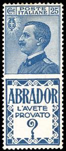 1924 - 25 cent. Abrador (4), ottima ... 