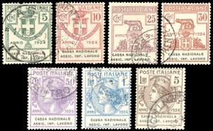 CASSA NAZIONALE ASSIC.INF.LAVORO 1924 - ... 