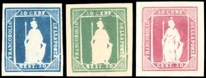1862 - 20 cent. saggi Thermignon (Unificato ... 