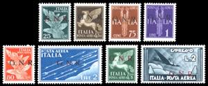 1943 - Soprastampati G.N.R., tiratura di ... 