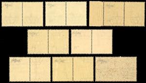 POSTA AEREA 1944 - Serie completa, ... 