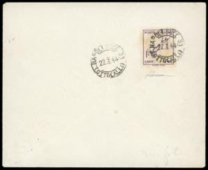 1944 - 50 cent. violetto e grigio bruno ... 