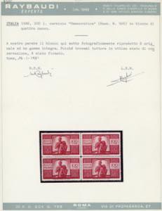 1945/48 - Democratica, serie ... 