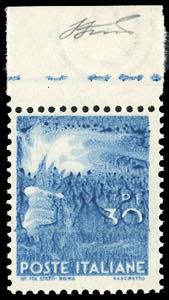 1947 - 30 lire Democratica (563), stampa ... 