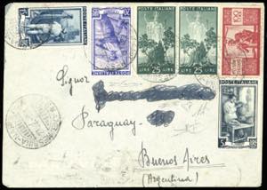 1951 - 100 lire Democratica, FALSO PER POSTA ... 