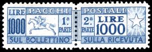 1954 - 1.000 lire Cavallino, filigrana ... 