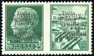 BASE ATLANTICA 1943 - 25 cent. propaganda di ... 