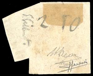 1859 - 80 cent. bistro arancio ... 