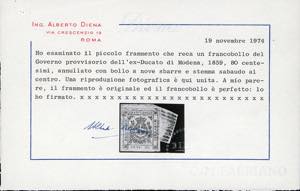 1859 - 80 cent. bistro arancio ... 