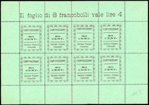 SERVIZIO POSTALE COMUNALE ... 